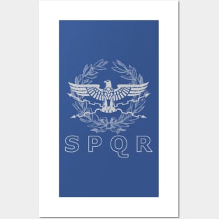 SPQR The Roman Empire Emblem Posters and Art